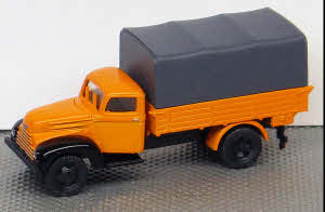 Ford FK 3000 Pritsche/Plane Baufahrzeug orange